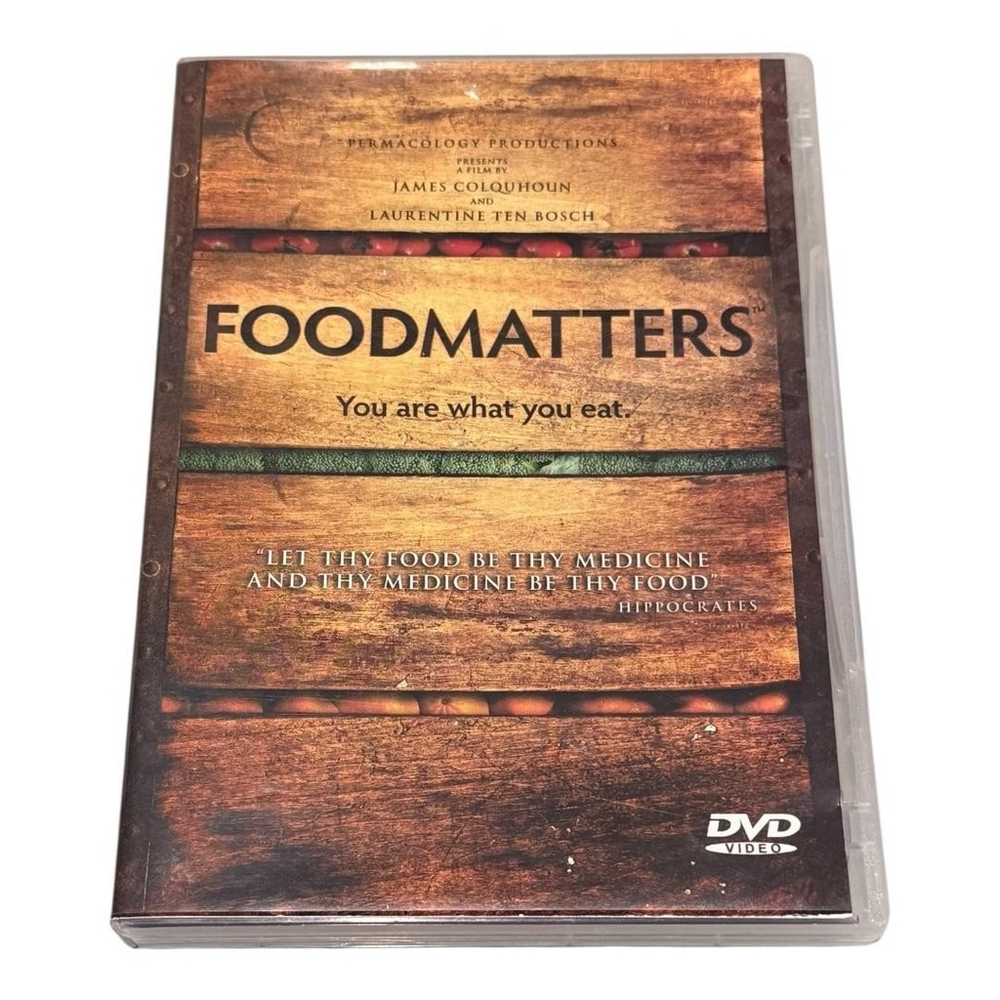 Food Matters DVD Documentary You Are What You Eat NTSC All Regions Health Film